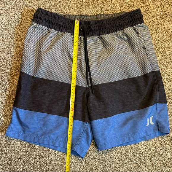 Hurley Volley Boardshorts - Size Medium- Gray and Blue - Picture 6 of 10